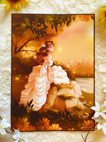 Sunset Princess Print