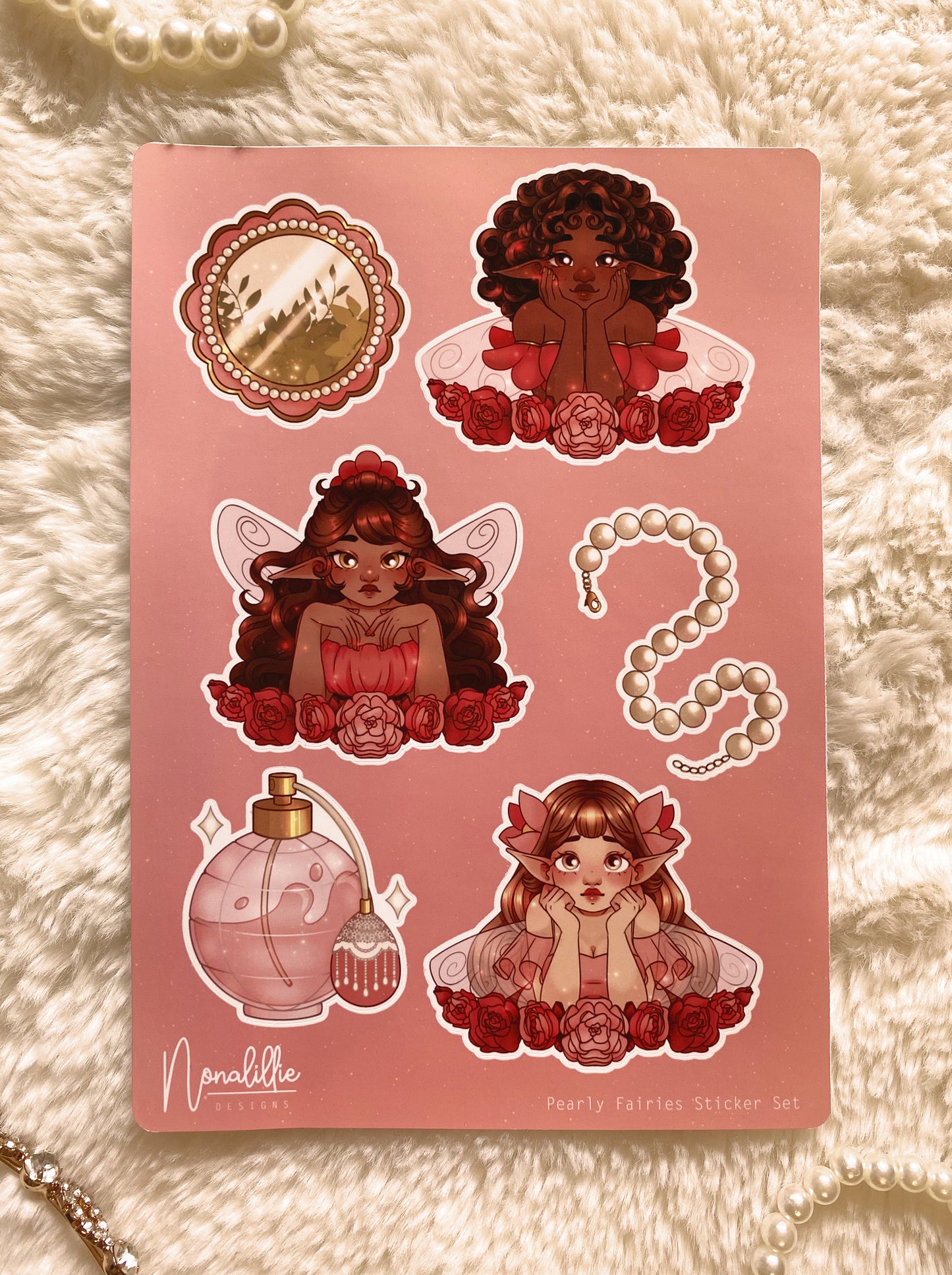 Pearlie Fairies Sticker Set