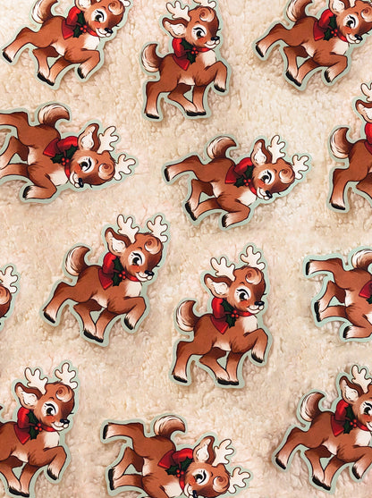 Christmas Reindeer Sticker